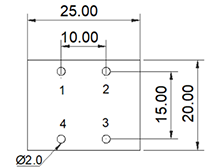 LAYOUT RECOMMENDATION FC-DLFH2520-102Y-LF Common Mode Power Line Choke