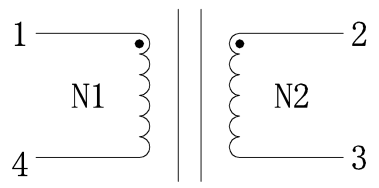 Schematic: Common Mode Choke FC-SLF1212-102-LF