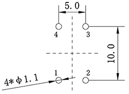 RecommendeLand Pattern: mm Common Mode Choke FC-SLF1212-102-LF