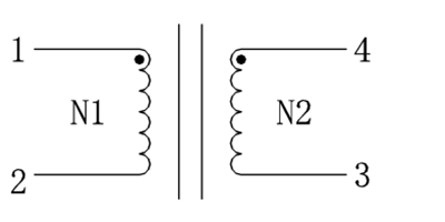 Schematic: Common Mode Power line Choke FC-DLSF3020-2.0mH-25A-LF