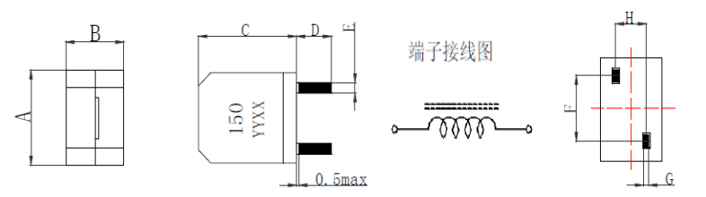 1.Dimensions(mm) Power Inductors For Digital Amplifier DEP1410-Series
