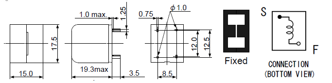 1.Dimensions(mm) Power Inductors For Digital Amplifier DEP17B-Series