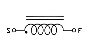 Schematic: SMD High Current Flat wire power Inductor FC-HCM9353-070