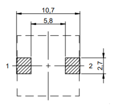 RecommendeLand Pattern: mm SMD High Current Flat wire power Inductor FC-HCM1052 –Series