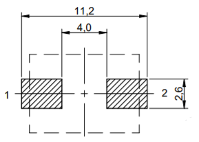 RecommendeLand Pattern: mm SMD High Current Flat wire power Inductor FC-HCM1070 –Series
