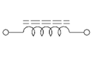 Schematic: SMD High Current Flat wire power Inductor FC-HCM1070 –Series