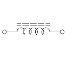 Schematic: SMD High Current Flat wire power Inductor FC-HCM1350 –Series
