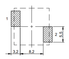 RecommendeLand Pattern: mm SMD High Current Flat wire power Inductor FC-HCM1411 –Series