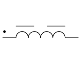 Schematic: SMD High Current Flat wire power Inductor FC-HCM1435 –Series