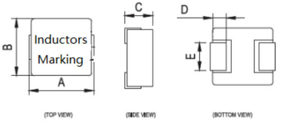 1.Shapes and Dimensions SMD High Current Molded Inductors - FCH0420 - Series