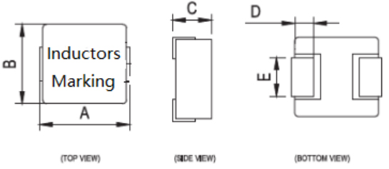 1.Shapes and Dimensions SMD High Current Molded Inductors - FCH5030- Series