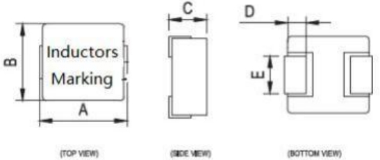 1.Shapes and Dimensions SMD High Current Molded Inductors - FCH1040 – Series