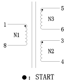 2 .Schematic: SMD Drive Transformers FC-STR1010-131T-1