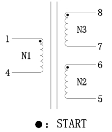2 .Schematic: SMD Drive Transformers FC-STR1010-241T-1