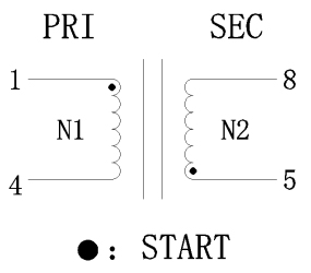 2 .Schematic: SMD Drive Transformers FC-STR1010-330T-1
