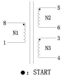 2 .Schematic: SMD Drive Transformers FC-STR1010-800T-1