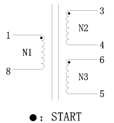 2 .Schematic: SMD Drive Transformers FC-STR1210-131T-1