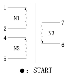 2 .Schematic: SMD Drive Transformers FC-STR1311-191T-1