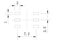 3. RecommendeLand Pattern: mm SMD Drive Transformers FC-SMT1036-451-T