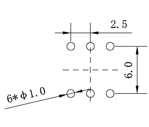 3. RecommendeLand Pattern: mm SMD Drive Transformers FC-DT8010-101-T